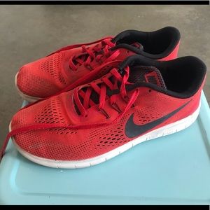 Nike Free Rn running shoes - red